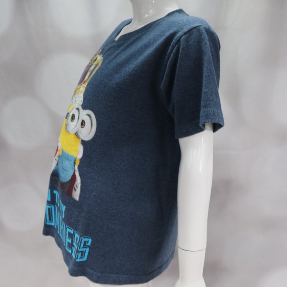 Little Boys Minions King Bob Tee - Picture 4 of 7